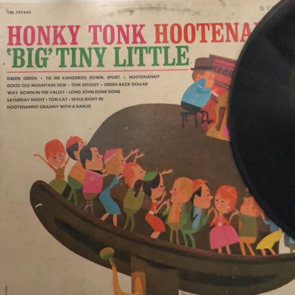 Big Tiny Little Honky Tonk Hootenanny Vinyl Lp '64